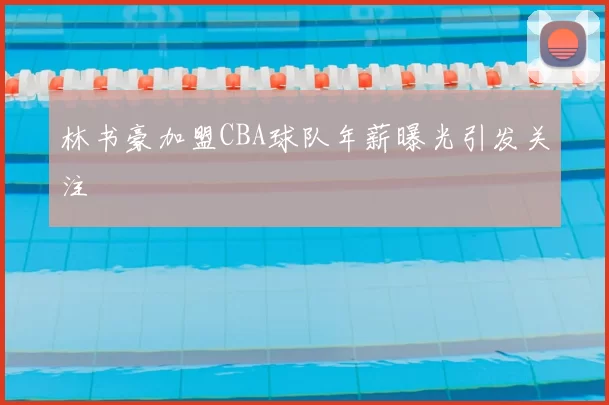 林书豪加盟CBA球队年薪曝光引发关注