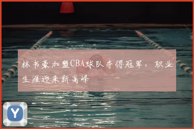 林书豪加盟CBA球队夺得冠军,职业生涯迎来新高峰
