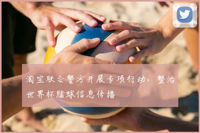 淘宝联合警方开展专项行动，整治世界杯赌球信息传播