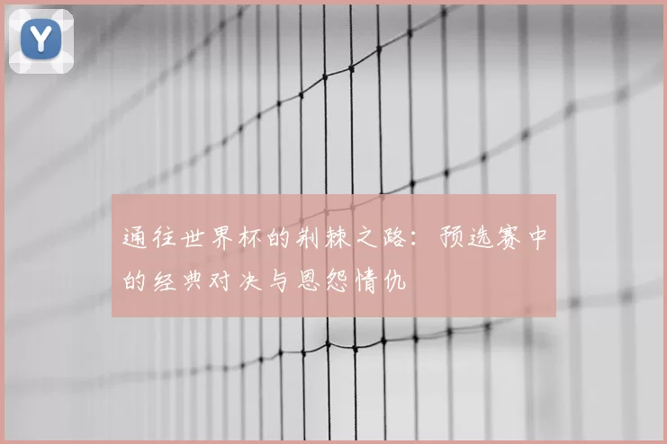 通往世界杯的荆棘之路:预选赛中的经典对决与恩怨情仇
